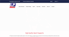 Desktop Screenshot of lp-supports.com